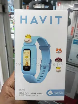 Havit M81 Smartwatch ya Watoto - Bluu/Pink