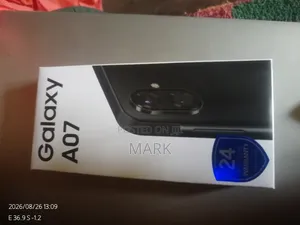 Samsung Galaxy A07 4G 64GB Mpya Nyeusi