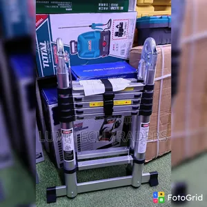 Ladder Mbili ya Aluminium ya Telescopic 1.9m x 1.9m