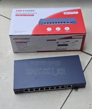 Hikvision 8 Port PoE Gigabit Switch na SFP