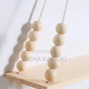 Boho Macramé Hanging Shelf - Mpya Kabisa