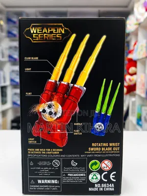Weapon Series Rotating Wrist Claw Toy