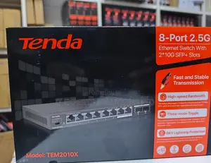 Tenda TEM2010x 8-Port 2.5Gbps Ethernet Switch