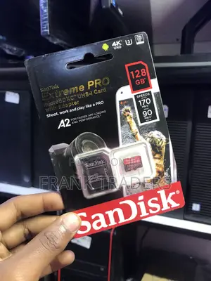 SanDisk 128GB Extreme Pro Memory Card na Adapter