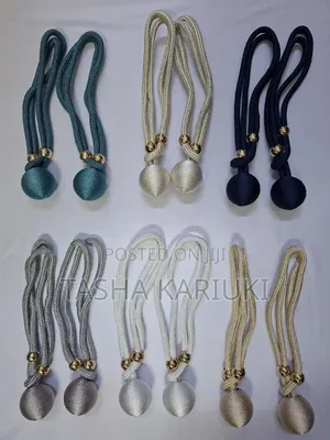 Premium Curtain Tie Backs - Seti ya 2