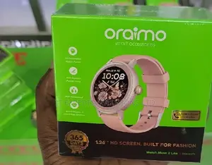 Oraimo Muse 2 Lite Smartwatch (OSW-827N) - Inazuia Maji