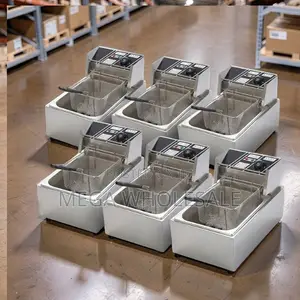 Heavy Duty Electric Single Tank Deep Fryers (4L/6L/10L)