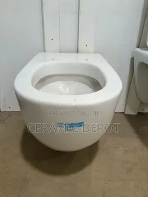 Roca Meridian Wall Hung WC Pan with Fixing Kit