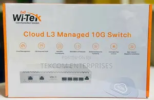 Wi-Tek Wi-CMS6006F-L3 6-Port Enterprise Layer 3 Switch