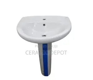 Roca Wash Basin with Pedestal