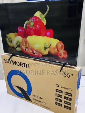 Skyworth 55" QLED 4K TV Bila Fremu