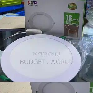 18W LED Recessed Panel Light kwa Gypsum & False Ceilings