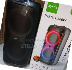 Syinix SYNDJ280TWD Spika Kali ya Bass Boom