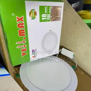 18W Round Recessed LED Panel Light - False Ceiling