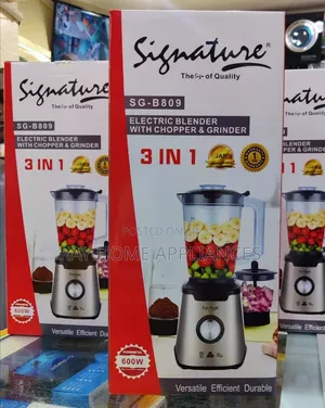 Signature Housewares 600W 3-in-1 Blender