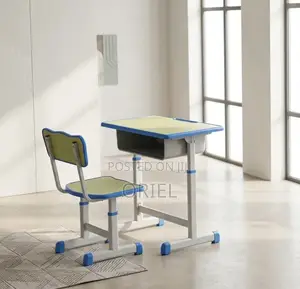 Kiti cha Ofisi: Seti ya Dawati na Kiti cha Kusomea cha Watoto chenye Ergonomic