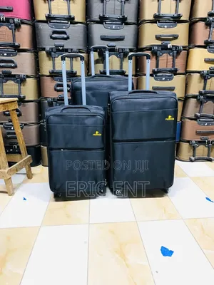 3-in-1 Fabric Suitcase, Briefcase, Travel Bag