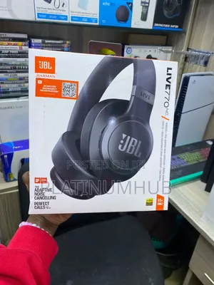 JBL Live 770NC Vipaza Sauti Nyeusi za Over-Ear