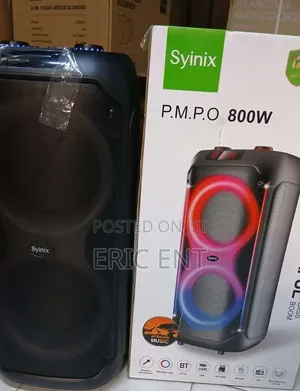 Syinix Powerful Bass Boom SYNDJ280TWD Maikrofoni Isiyo na Waya