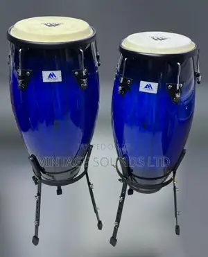 Jozi la DC Conga Drums Jipya na Stand