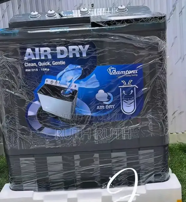 Ramtons 10kg Semi Automatic Washing Machine - 1