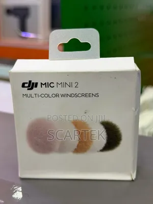DJI Mic 2 Vifuniko vya Upepo vya Rangi Nyingi (Seti ya 3)