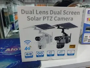 4G Dual Lens Smart CCTV Indoor Camera 6MP PTZ Motion Detection