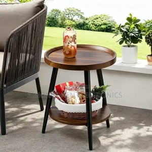 High Quality 2 Tier Round Side Table