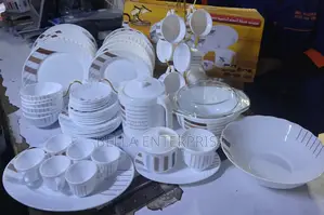 Seti ya Vyombo vya Chakula vya Kauri 58-Piece - Punguzo Kubwa