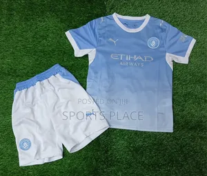 Manchester City 2026-27 Kids Home Jersey