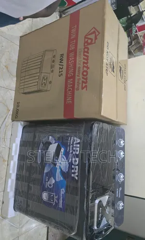 15kg Ramtons Mashine ya Kufulia ya Juu ya Tub Mbili