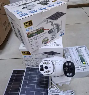 6MP Ubox 4G Dual Lens Solar SIM CCTV Camera