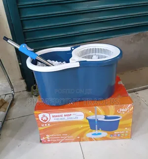 Spin Mop ya Chuma Imara - Mpya Kabisa