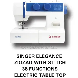 Singer Elegance Zigzag Sewing Machine - 36 Functions