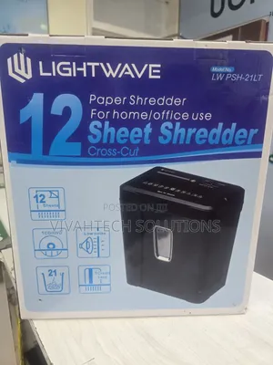 Lightwave 12-Sheet Shredder PSH-16LT