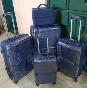 Fashion 5-in-1 Isiyovunjika ya Kifahari ya Mfuko wa Raba wa Kusafiria