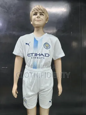 Manchester City Jersey ya Watoto ya Tatu 26/27