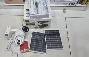Ubox 4G Solar Security Camera 6MP Dual Lens Nje
