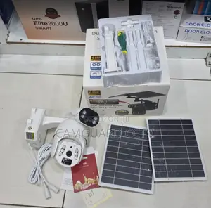 Ubox 6MP 4G Dual Lens Solar PTZ Camera