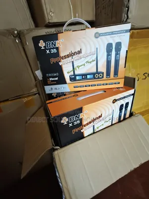 BNK X35 Professional Dual Wireless Microphone Set