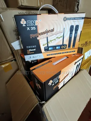 BNK X35 Wireless Microphone System - Dual Channel