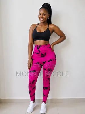 Leggings za Neon Pink