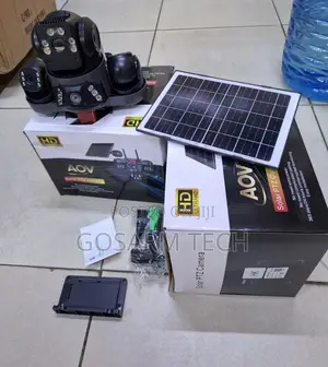 AOV V380 Kamera ya CCTV ya Nje ya PTZ yenye Lensi 3 na 4G