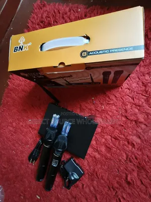 BNK X35 Wireless Microphone System - Mics 2 za Kushikilia