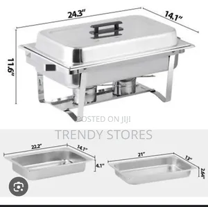 11L Chafing Dish ya Chuma cha Kutusteri