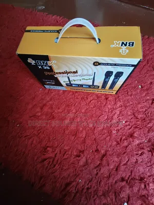 BNK X35 UHF Wireless Microphone System kwa DJ & Karaoke