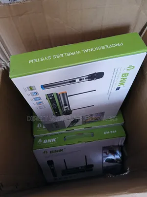 BNK DH-744 Mfumo wa Maikrofoni Mbili za Wireless