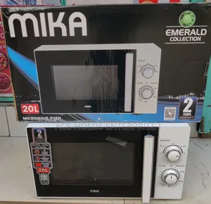 Mika Microwave Oven 20L Manual White/Black