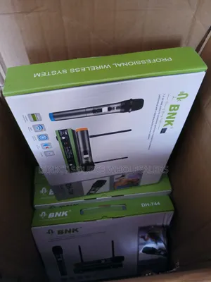 BNK DH-744 Mfumo wa Maikrofoni Mbili za Wireless