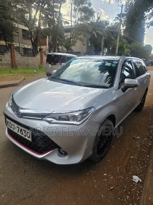 Toyota Corolla Fielder 2016 Silver Hybrid